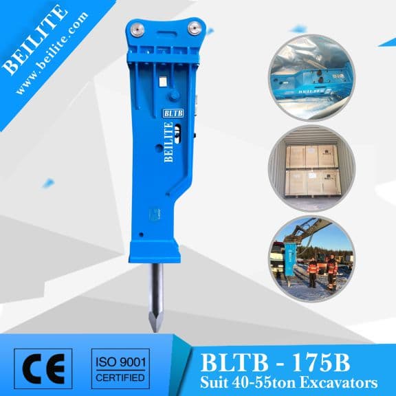 BLTB175 heavy duty excavator hydraulic breaker hammer
